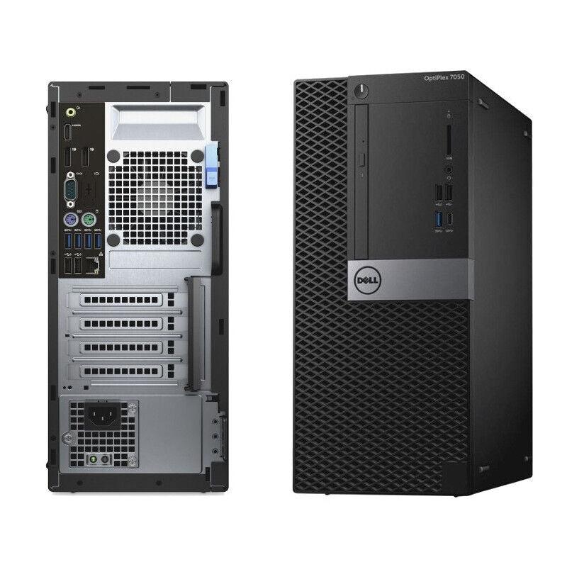 Dell Optiplex 7050 Mini tower i7 - 7700 32GB 512GB 2 x AMD R5 2gb GPU Win11P - UN Tech