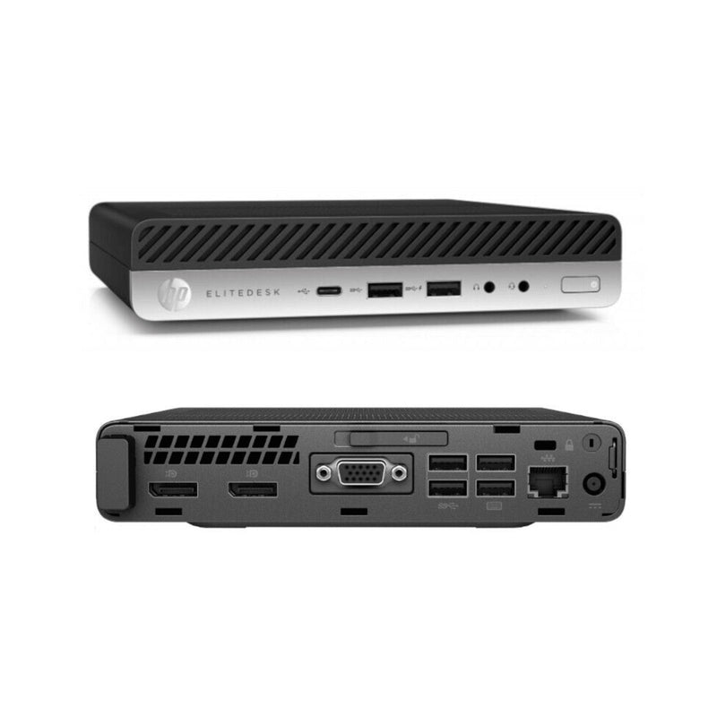 HP 800 G3 DM 65W Mini Desktop PC i7 6700 16GB RAM 256GB SSD Win 11 - UN Tech