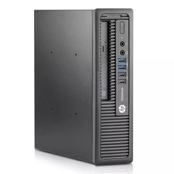 HP EliteDesk 800 G1 Ultra - slim Desktop PC i5 4570s 8GB RAM 128GB SSD WiFi Win 10 - UN Tech