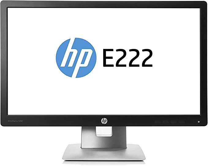 HP EliteDisplay E222 21.5" IPS FHD 1920X1080 Display Monitor VGA DP HDMI - UN Tech