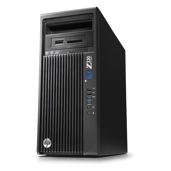 HP Z230 Workstation 4 - Core E3 - 1240 v3 16GB RAM 128GB SSD + 1TB HDD V3900 GPU W10 - UN Tech