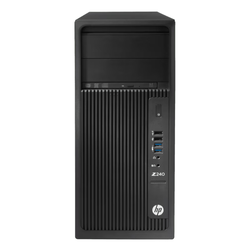 HP Z240 Tower PC i7 6700k 32GB RAM 256GB SSD 400W PSU Win 10 Pro - UN Tech