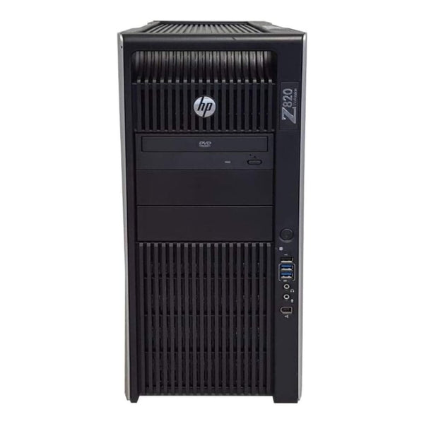 HP Z820 Workstation 6 - Core Xeon E5 - 2630 v2 32GB 256GB+1TB HDD Quadro K2000 W10 - UN Tech