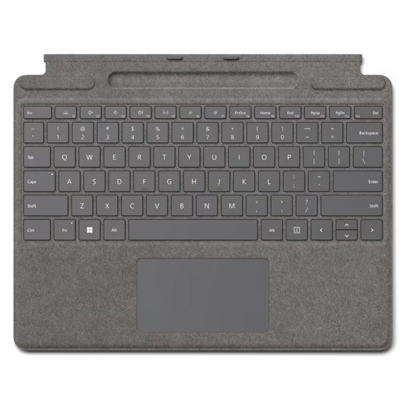 Microsoft Surface Pro Keyboard with pen storage for Surface Pro 8 9 X - Platinum - UN Tech