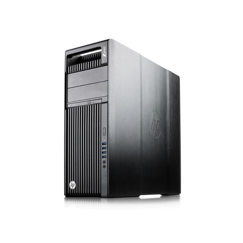 HP Z640 Tower Xeon 2 X E5-2623 v3 32GB RAM 512GB SSD NVIDIA Quadro P400 W10 UN Tech